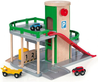 BRIO Patrové parkovací garáže s výtahem / od 3 let