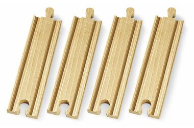 BRIO Střední koleje rovné 144 mm 4 ks / od 3 let
