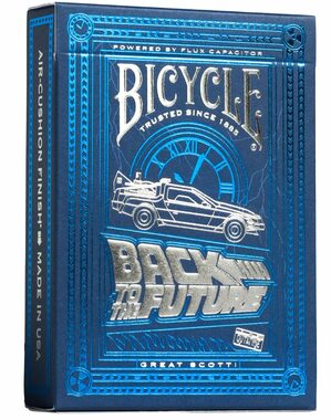 Bicycle Hrací karty Zpátky Do Budoucnosti