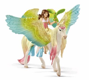 Schleich Bayala 70566 Surah s třpitivým Pegasem / od 5 let