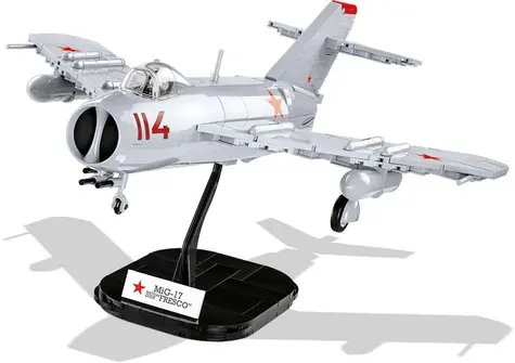 COBI 5823 Ruský stíhací letoun MiG-17 / 1:32 / 568 kostek / 1 f / od 7 let