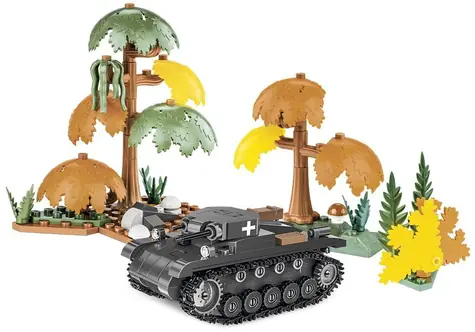 COBI 2718 World War II Lehký tank PANZER II AUSF. A / 1:48 / 250 kostek / 2 f / od 7 let 
