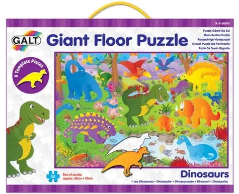 GALT Velké podlahové puzzle – dinosauři / 3 - 6 let