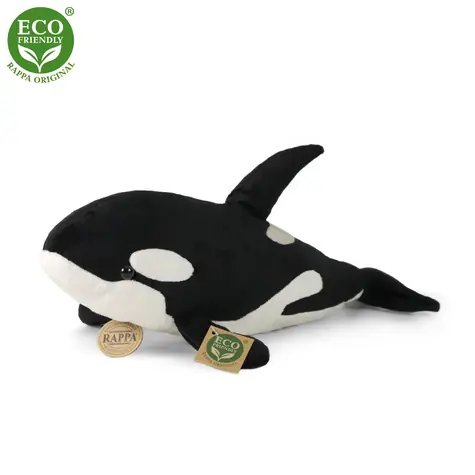 RAPPA Plyšová kosatka 38 cm / ECO-FRIENDLY / od 0 měsíců