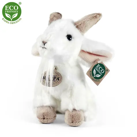 RAPPA Plyšové kůzle sedící 18 cm / ECO-FRIENDLY / od 0 měsíců