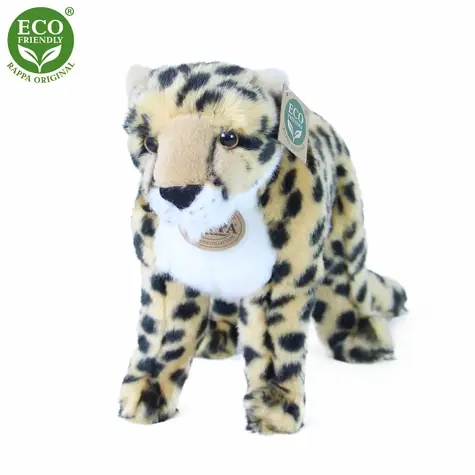 RAPPA Plyšový gepard stojící 30 cm / ECO-FRIENDLY / od 0 měsíců
