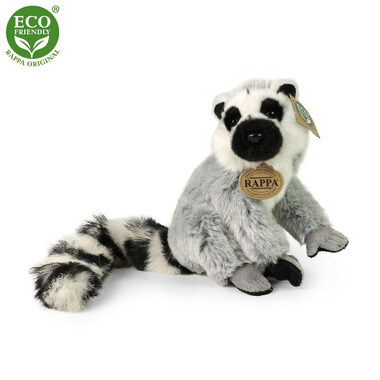 RAPPA Plyšový lemur 19 cm / ECO-FRIENDLY / od 0 měsíců