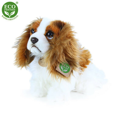 RAPPA Plyšový pes king charles španěl 25 cm / ECO-FRIENDLY / od 0 měsíců