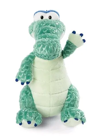 NICI plyš Krokodýl McDile 21cm sedící / GREEN kolekce / od 0 měsíců