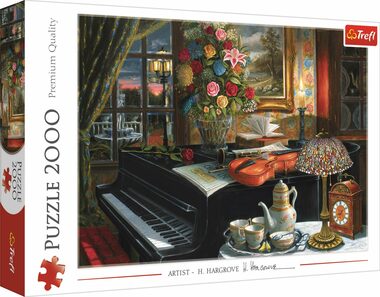 Trefl - Puzzle - Zvuky hudby / 2000 dílků / 96 x 68 cm / věk 12+