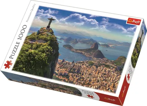 Trefl - Puzzle - Rio De Janeiro / 1000 dílků / 68.3 x 48 cm / věk 12+
