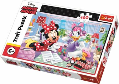Trefl - Puzzle -  Minnie a Daisy / 160 dílků / 41 x 27.5 cm / věk 6+