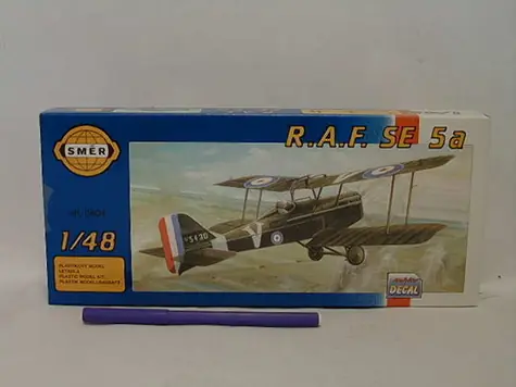 Směr R.A.F. SE 5a. Scout / Plastikový model / 1:48 / 32 dílků