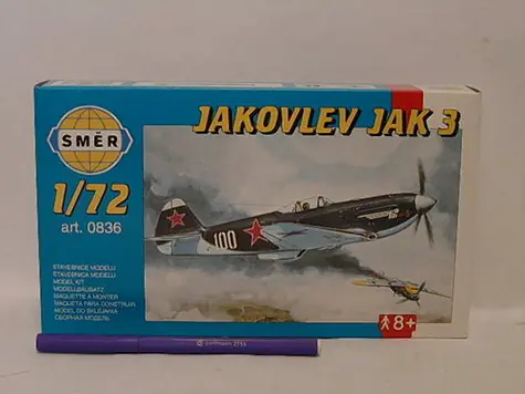 Směr Jakovlev Jak 3 / Plastikový model / 1:72 / 34 dílků / od 8 let