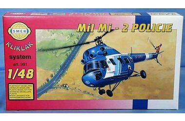 Směr Klikklak Vrtulník Mi 2 / Plastikový model / 1:48 / od 6 let