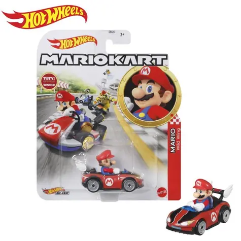 Mattel Hot Wheels GBG Mario kart angličák / od 4 let