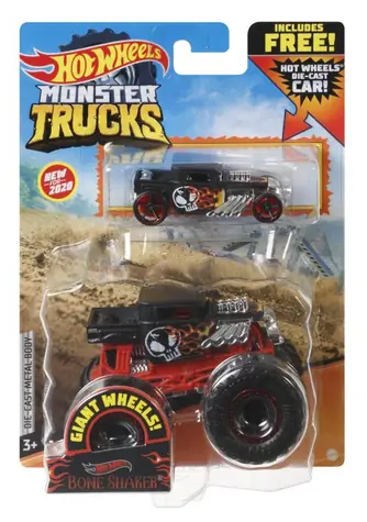 Mattel Hot Wheels GRH81 Monster trucks 1:64 s angličákem / od 4 let