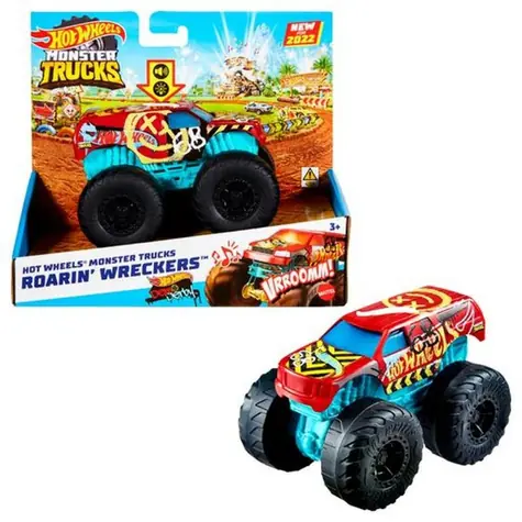 Mattel Hot Wheels HDX60 Monster trucks svítící a rámusící vrak / od 3 let