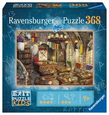 Ravensburger - Puzzle - Exit KIDS Puzzle: Kouzelnická škola / 368 dílků / od 9 let