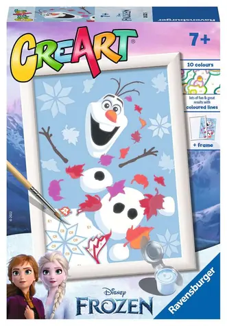 Ravensburger CreArt Disney: Ledové království: Rozesmátý Olaf / od 7 let