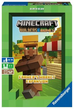 Ravensburger Minecraft: Farmer's market - rozšíření / délka hry 30 minut / počet hráčů 2-4 / od 10 let