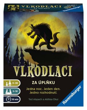 Ravensburger Vlkodlaci za úplňku / délka hry 10 minut / počet hráčů 3-10 / od 9 let