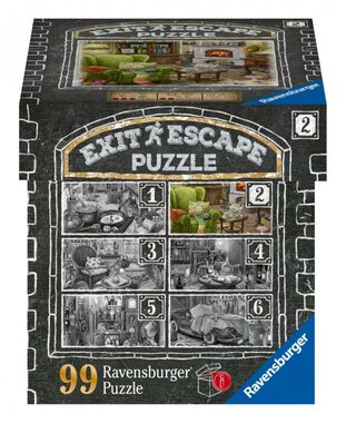 Ravensburger Exit Puzzle: Obývací pokoj / 99 dílků / od 14 let
