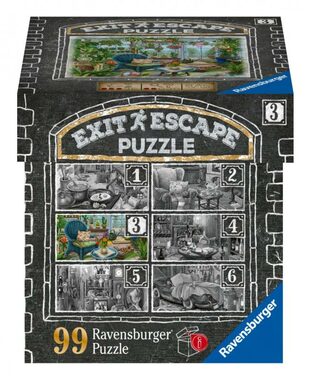 Ravensburger Exit Puzzle: Zimní zahrada / 99 dílků / od 14 let