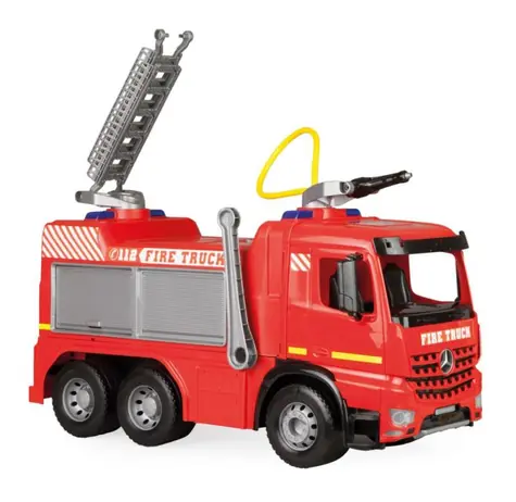 Lena Mercedes hasičské auto Arocs červená / od 3 let
