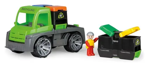 Lena TRUXX auto s kontejnery zelená / od 2 let