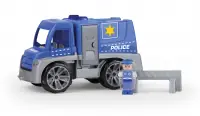 Lena TRUXX policie okrasný kartón modrá / od 2 let