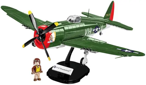 COBI 5737 Stíhací letoun P-47 Thunderbold / 1:32 / 477 kostek / od 8 let