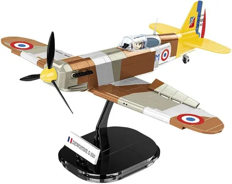 COBI 5734 Stíhací letoun Dewoitine D.520 / 1:32 / 335 kostek / od 8 let