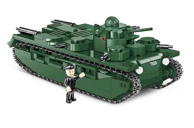 COBI 2990 Tank Vickers A1E1 INDEPENDENT / 1:35 / 887 kostek / od 9 let