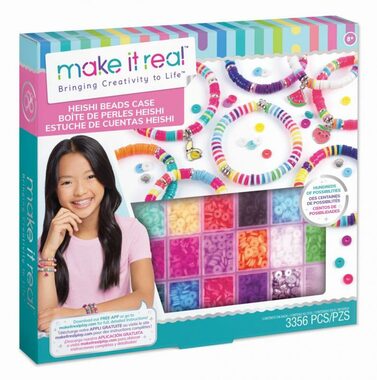 Make it Real Sada na výrobu Heishi náramků / od 8 let