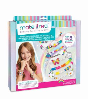 Make it Real Sada na výrobu náramků Rainbows nad Pearls / od 8 let