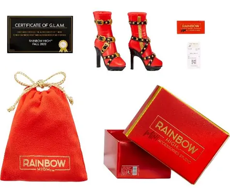 MGA Rainbow High Kolekce – Boty / od 5 let