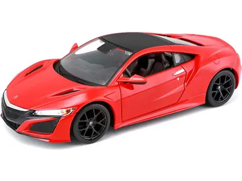 Maisto Acura NSX 2017 červená / měřítko 1:24 / od 3 let