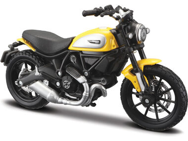 Maisto Scrambler Ducati Icon žlutá / měřítko 1:18 / od 3 let