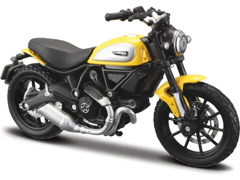 Maisto Scrambler Ducati Icon žlutá / měřítko 1:18 / od 3 let
