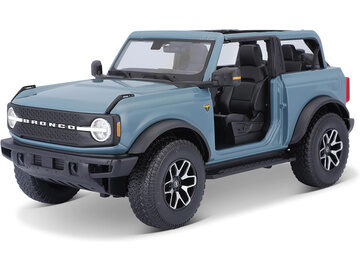 Maisto Ford Bronco Badlands 2021 šedá / měřítko 1:18 / od 3 let