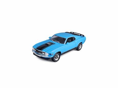Maisto Ford Mustang Mach 1 1970 modrá / měřítko 1:18 / od 3 let
