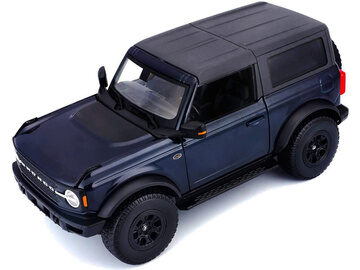 Maisto Ford Bronco Wildtrak 2021 modrá / měřítko 1:18 / od 3 let