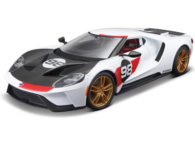 Maisto Ford GT Heritage 2021 bílá / měřítko 1:18 / od 3 let