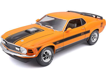 Maisto Ford Mustang Mach 1 1970 oranžová / měřítko 1:18 / od 3 let