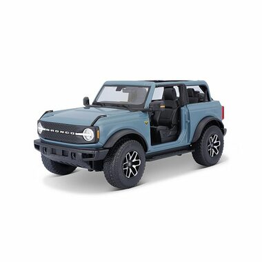Maisto Ford Bronco Badlands 2021 modrá / měřítko 1:18 / od 3 let