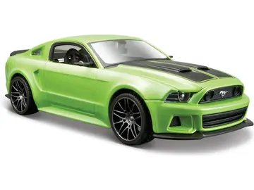 Maisto Ford Mustang Street Racer 2014 zelená / měřítko 1:24 / od 3 let