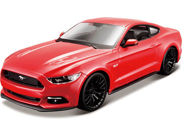 Maisto Ford Mustang GT 2015 červená / měřítko 1:24 / od 3 let