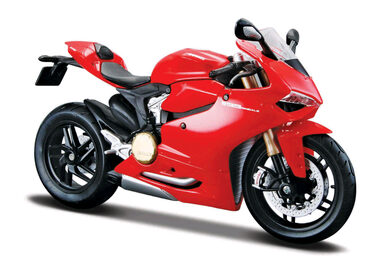 Maisto Ducati 1199 Panigale červená - měřítko 1:18 / od 3 let