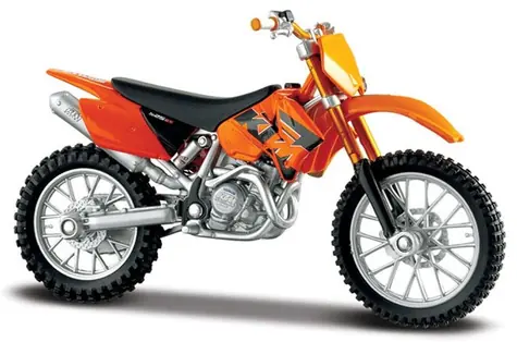 Maisto KTM 525SX oranžová / měřítko 1:18 / od 3 let